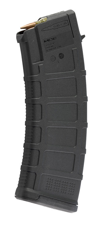 Magpul MAG673BLK PMAG MOE 30rd 5.45x39mm Fits AK74 Black Polymer - MAG673BLK