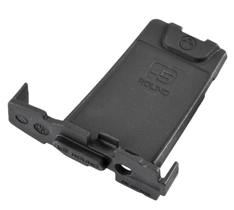 Magpul MAG285BLK PMAG Minus Limiter 5.56x45mm 5rd Compatible w PMAG ARM4 GEN M3 Mags Black Polymer 3 Per Pack - MAG285BLK