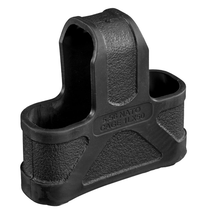 Magpul MAG001BLK Original Magpul  Made of Rubber w Black Finish for 5.56x45mm NATO Mags 3 Per Pack - MAG001BLK