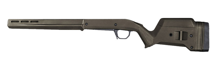 Magpul MAG931ODG Hunter American Stock OD Green Synthetic Aluminum Bedding  Adj Comb Fits Ruger American - MAG931ODG