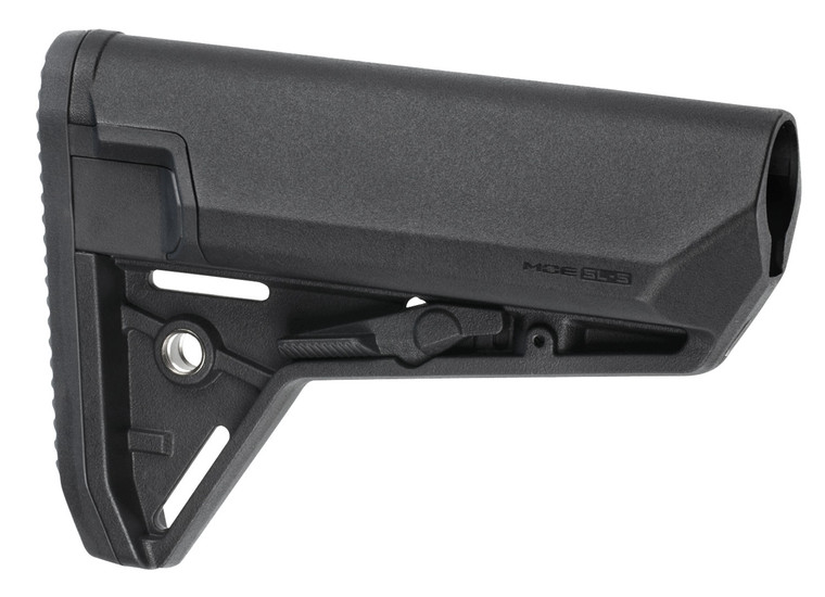 Magpul MAG653BLK MOE SLS Carbine Stock Black Synthetic for AR15 M16 M4 with MilSpec Tube Tube Not Included - MAG653BLK