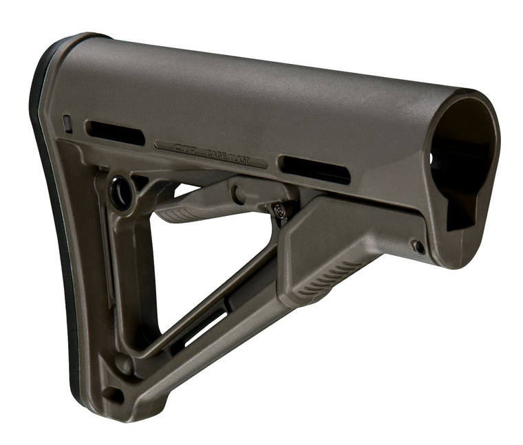 Magpul MAG310ODG CTR Carbine Stock OD Green Synthetic for AR15 M16 M4 with MilSpec Tube Tube Not Included - MAG310ODG