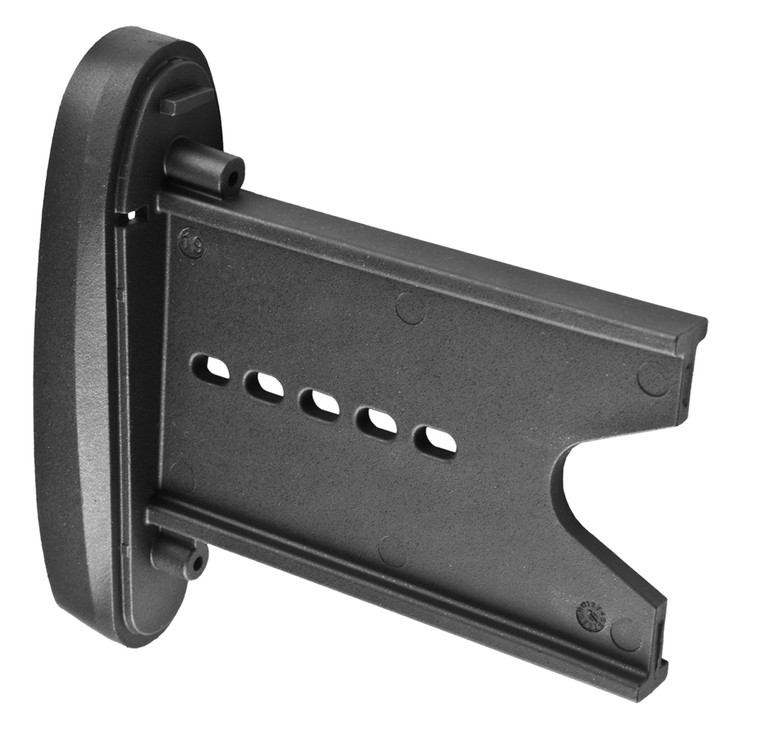 Magpul MAG318BLK HunterSGA OEM Butt Pad Adapter made of Polymer with Black Finish for Mossberg Remington - MAG318BLK