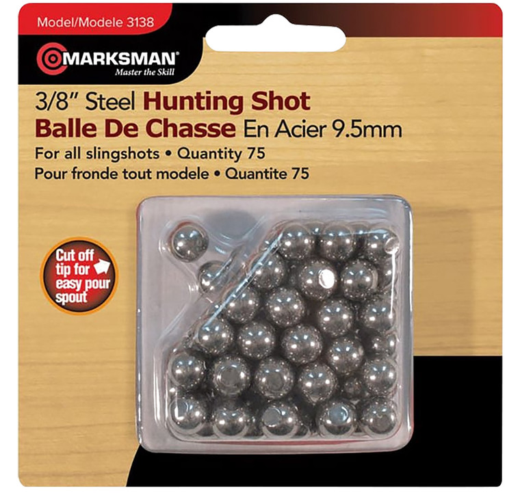 Marksman 3138 Marksman 3138  38 Steel 250 Per Box - 3138