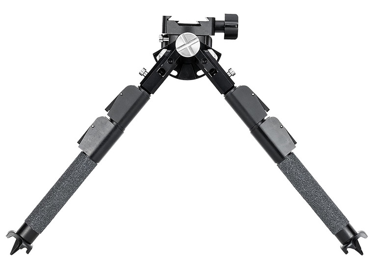 Mdt Sporting Goods Inc 106293BLK CKYEPOD Gen 2 Double Pull Black Aluminum 918.50 360 Degrees Pan Spiked Feet Integrated Barricade Stop Fits ARCAPicatinnyRRS Dovetail Rails - 106293BLK