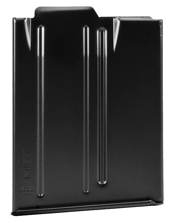 Mdt Sporting Goods Inc 102013BLK AICS Magazine  10rd Extended 3086.5 Creedmoor Short Action Black Steel w Binder Plate - 102013BLK