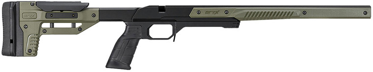 Mdt Sporting Goods Inc 103642ODG Oryx Sportsman OD Green Aluminum Savage Long Action 32.25 - 103642ODG