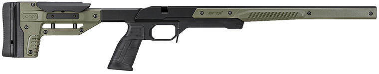 Mdt Sporting Goods Inc 104751ODG Oryx Sportsman OD Green Aluminum CZ 457 Short Action 32.25 - 104751ODG