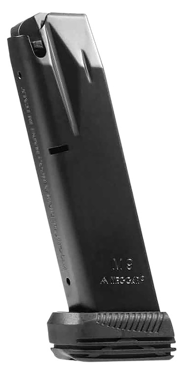 MecGar MGPB9220M Competition  20rd 9mm Compatible w Beretta 92M9 Black - MGPB9220M