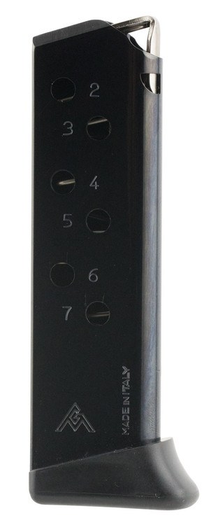 MecGar MGWPPKSFRB Standard  Blued Detachable w Finger Rest 7rd 380 ACP for Walther PPKS - MGWPPKSFRB