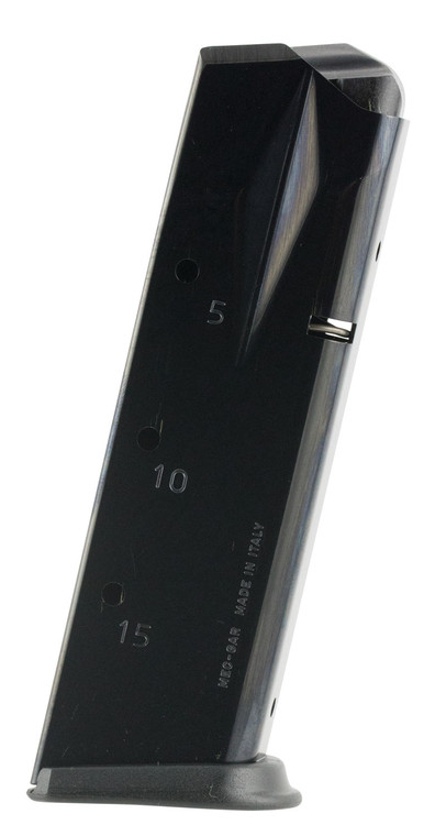 MecGar MGP22815B Standard  Blued Detachable 15rd 9mm Luger for Sig P229P228 - MGP22815B