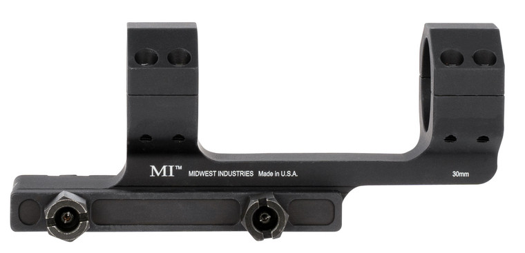 Midwest Industries MISM30G2 Gen 2 MI Scope MountRing Combo Black Hardcoat Anodized - MISM30G2