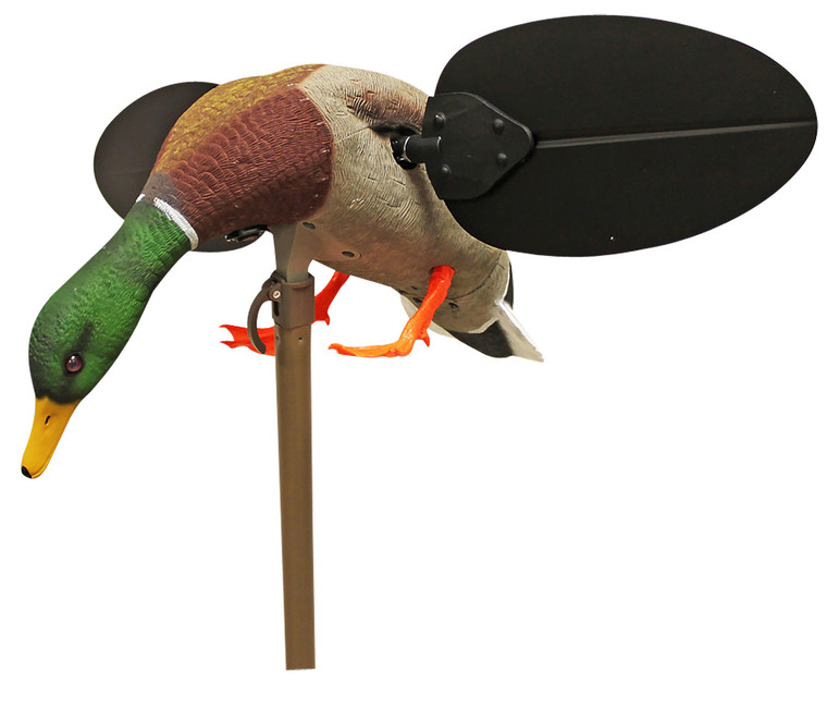 Mojo Outdoors HW2533 Mallard Drake  Multi Color Features Remote Control - HW2533