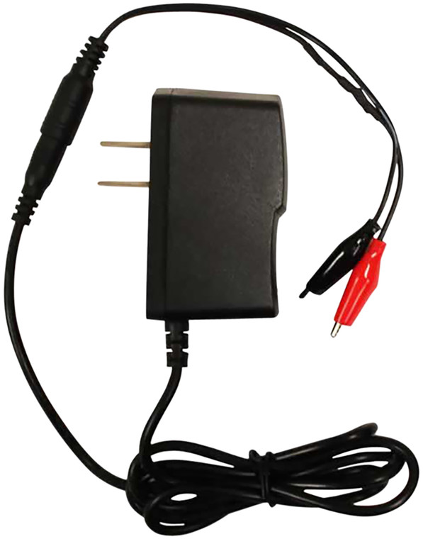 Mojo Outdoors HW2517 Battery Charger Battery Charger Black 6 Volt Battery - HW2517