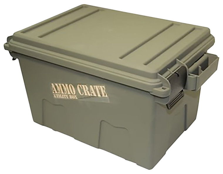 MTM CaseGard ACR572 Ammo Crate Utility Box Army Green Polypropylene - ACR718