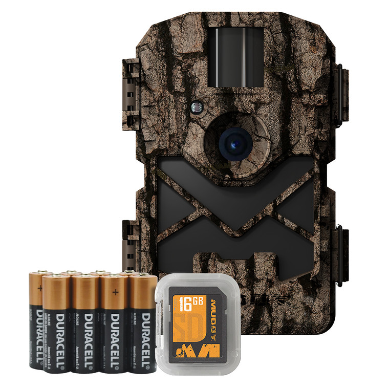 Muddy MUDMTC24VK ProCam 24 Combo Bark Camo LCD Display 24 MP Resolution Invisible Flash SD Card SlotUp to 32GB Memory - MUDMTC24VK