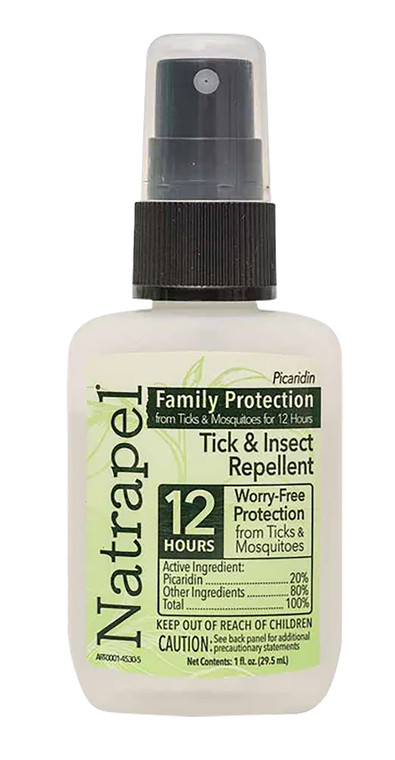 Natrapel 00066850 Picaridin Insect Repellent 1oz Spray Repels Ticks  Biting Insects Effective Up to 12 hrs - 66850 Natrapel 00066850 Picaridin Insect Repellent 1oz Spray Repels Ticks  Biting Insects Effective Up to 12 hrs - 66850