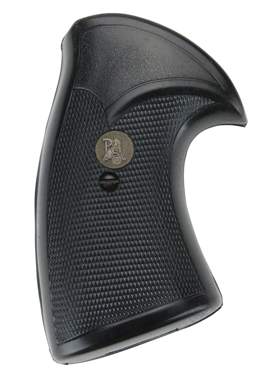 Pachmayr 03140 Presentation Grip Checkered Black Rubber for Ruger RedHawk - 3140
