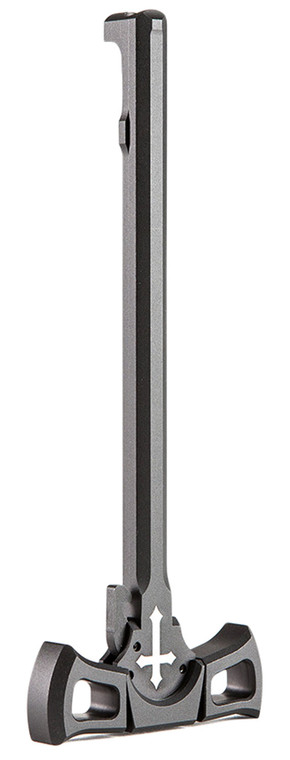 Patriot Ordnance Factory 00850 Tomahawk Charging Handle AR10 Black Hardcoat Anodized 7075T6 Aluminum Ambidextrous - 850