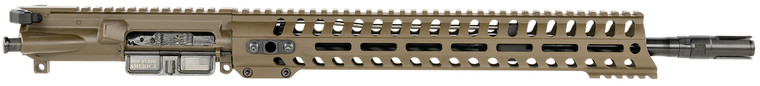 Patriot Ordnance Factory  Minuteman Complete Upper 5.56x45mm NATO 16.50 Black Nitride Barrel Aluminum Patriot Brown Receiver 14.50 MLOK Handguard Lo Pro DI Gas Block Mid Length - 1815
