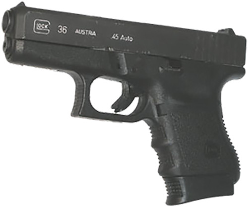 Pearce Grip PG36 Grip Extension  made of Polymer with Black Finish for Glock 36 - PG36