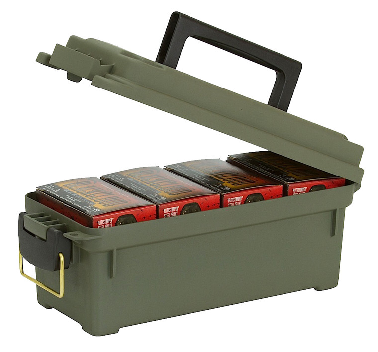 Plano 121202 Shell Box  4 Boxes OD Green 13.62 x 5.60 x 5.60 - 121202 Plano 121202 Shell Box  4 Boxes OD Green 13.62 x 5.60 x 5.60 - 121202