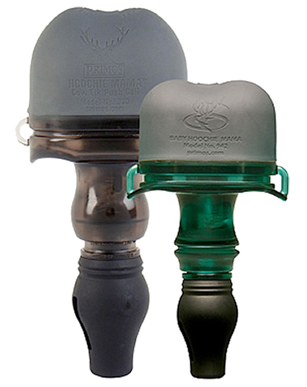 Primos 944 Hoochie Pak  Open Call CalfCow Sounds Attracts Elk Brown Plastic - 944