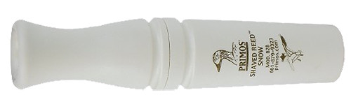 Primos 828 Shaved Reed  Open Call Snow Geese Sounds Attracts Ducks White Polycarbonate - 828