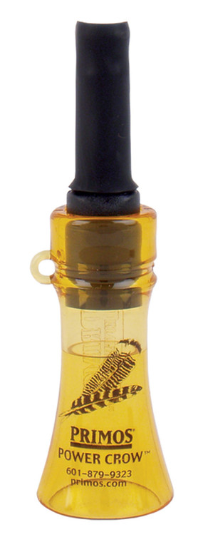 Primos 330 Power Crow  Open Call Crow Sounds Attracts CrowTurkey BlackYellow Plastic - 330 Primos 330 Power Crow  Open Call Crow Sounds Attracts CrowTurkey BlackYellow Plastic - 330