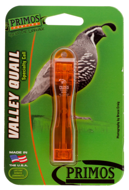 Primos PS339 Valley Quail  Bite Call Attracts Quail Brown Wood - PS339