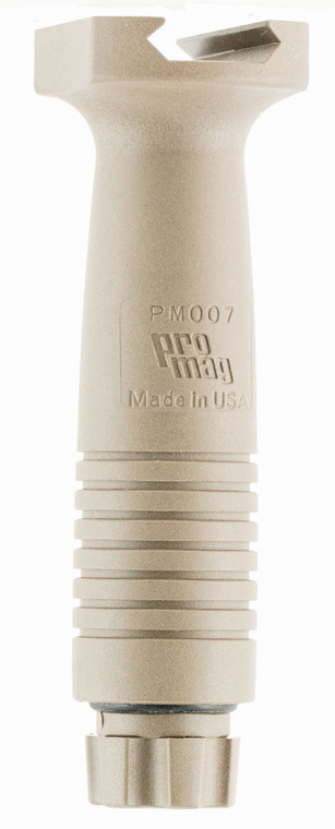 ProMag PM007FDE Vertical Foregrip Swiss Pattern AR15 M16 Flat Dark Earth Polymer - PM007FDE