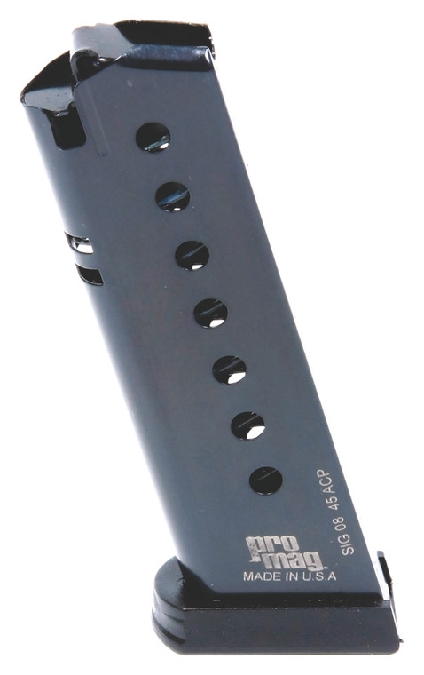 ProMag SIG08 Standard  8rd 45 ACP Fits Sig P220 Blued Steel - SIG08