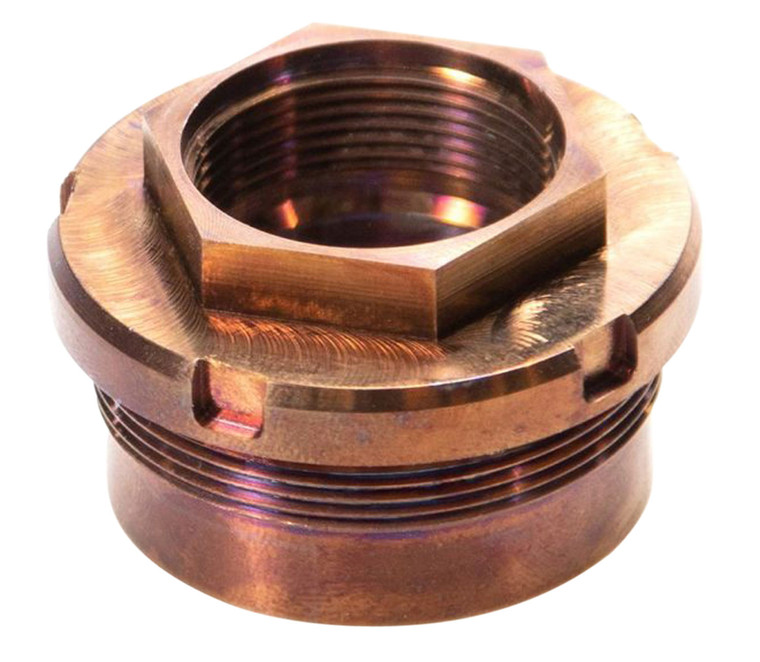 Q LLC PLANBOMEGA PlanB Omega 1.375x24 Suppressor Tube tpi 174 Copper Stainless Steel Fits Cherry Bomb Brake - PLANBOMEGA