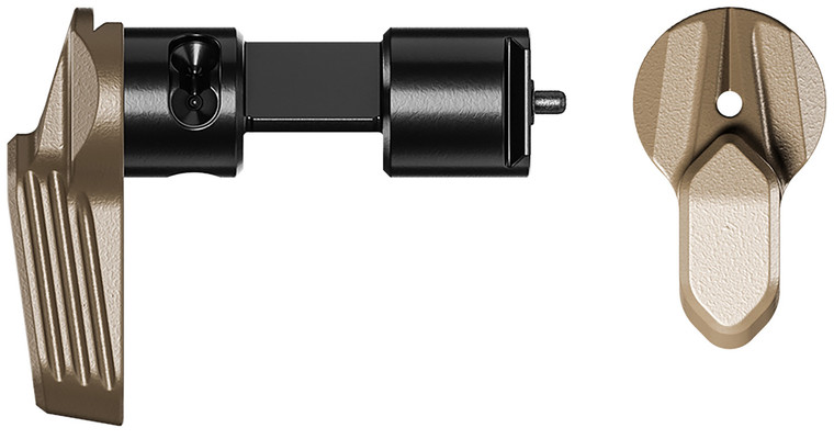 Radian Weapons R0020 Talon  4590 Ambi Safety FDE Fits MilSpec AR15AR10 Platform  Sig MCXMPX - R0020