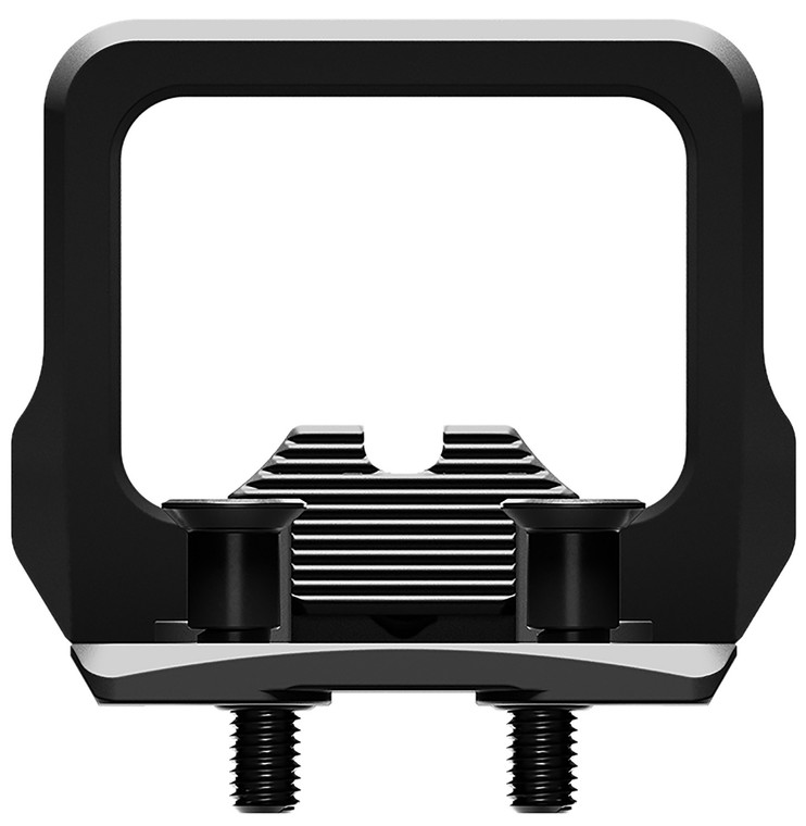 Radian Weapons G1502 Guardian Optic Guard wStealth Sights Black Anodized Hardcoat Aluminum EPS Mount Compatible wGlock MOS Handgun - G1502