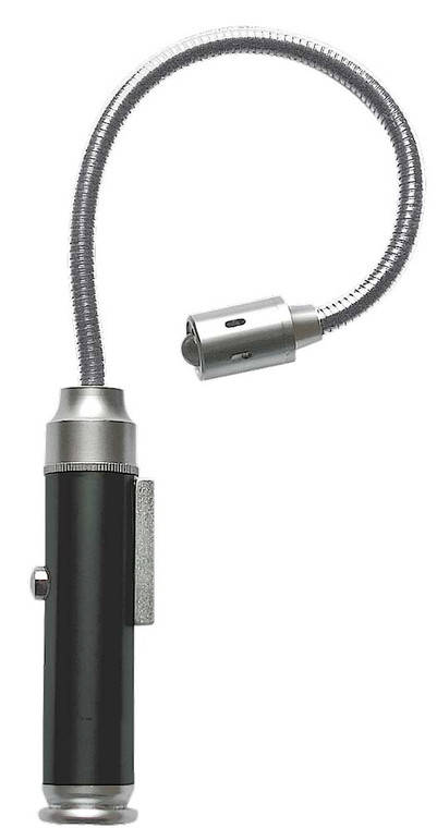 Real Avid AVBR101B Bore Light Magnetic 15000 Candlepower LED Aluminum Black wSilver Accents LR44 - AVBR101B