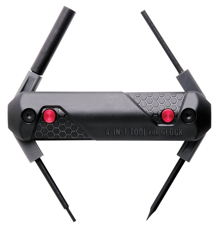 Real Avid AVGLOCK41 4in1  Black Handgun Tool Compatible wGlock - AVGLOCK41