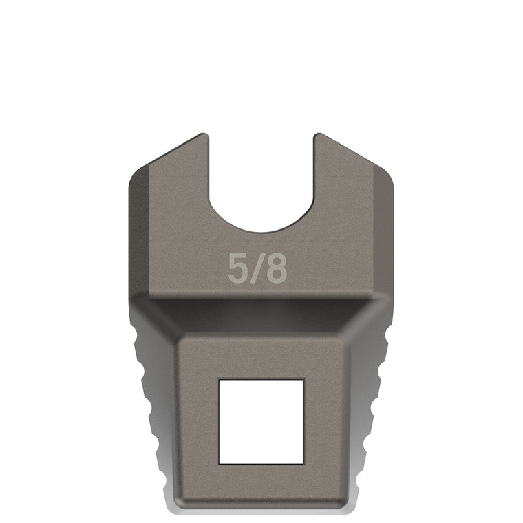 Real Avid AVMF58MDW Master Fit Muzzle Device Wrench 58 Titanium TitaniumStainless Steel ARPlatform FreeFloat Handle - AVMF58MDW