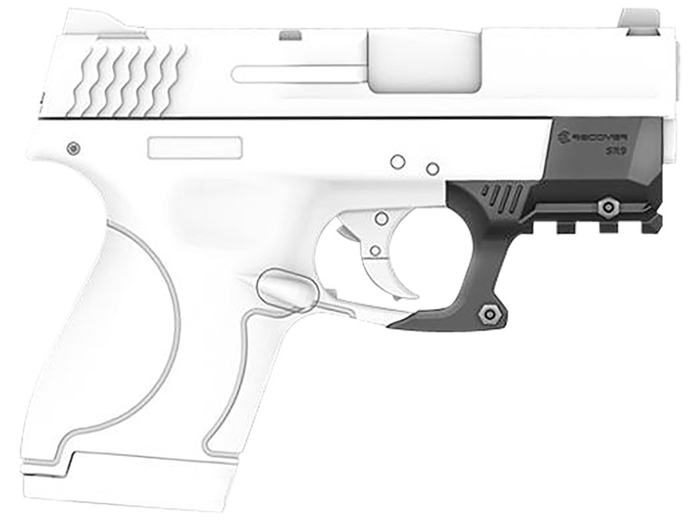 Recover Tactical SHR901 Rail Adapter for Smith and Wesson Shield  Black - SHR901