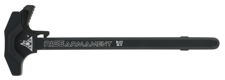 Rise Armament RA212 Extended Charging Handle  AR15 Black 7075 Aluminum - RA212