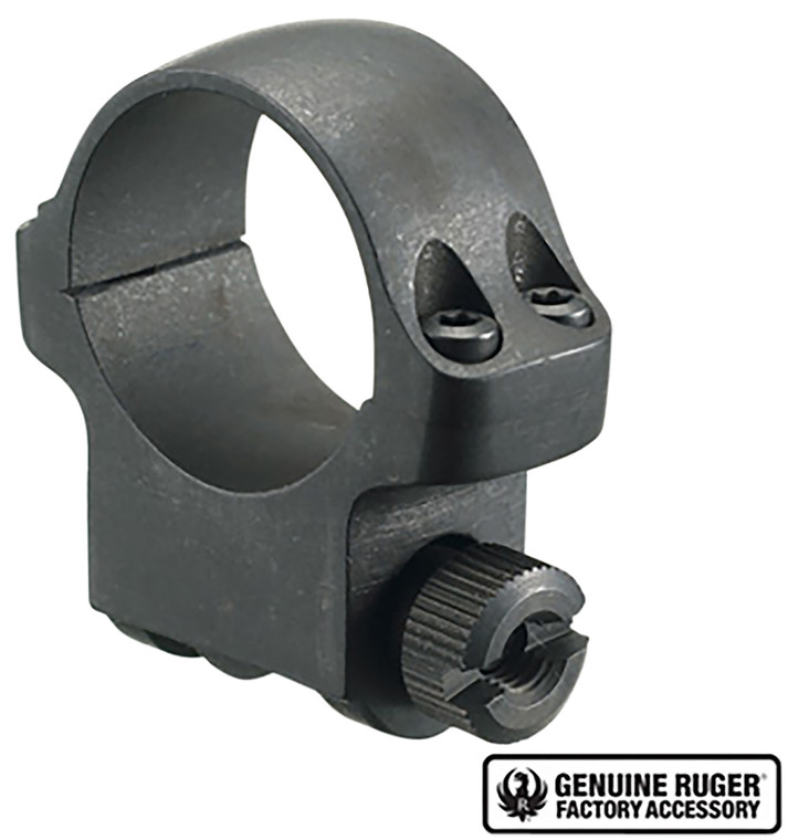 Ruger 90278 4BHM Scope Ring  Matte Black 1 Medium - 90278