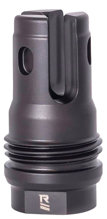 Rugged Suppressor FH015 R3 Flash Mitigation System Black with 3424 tpi Threads  2.13 OAL for 7.62mm SR25 - FH015