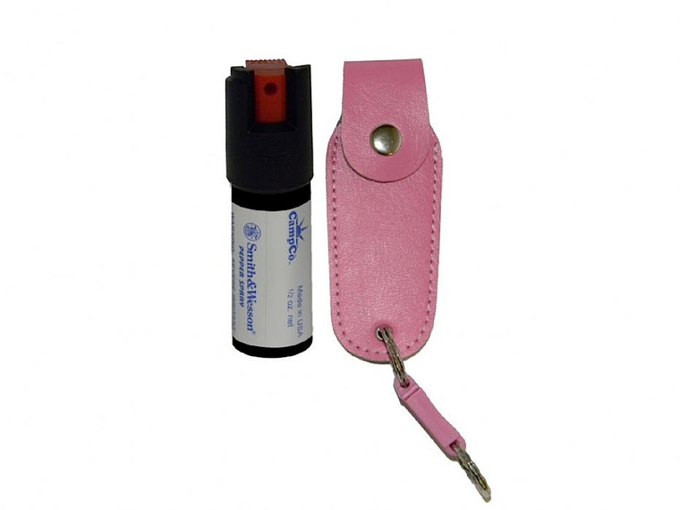 SW Pepper Spray 1203P Pepper Spray  OC Pepper Range 10 ft 0.50 oz Pink Includes HolsterKeychain - 1203P