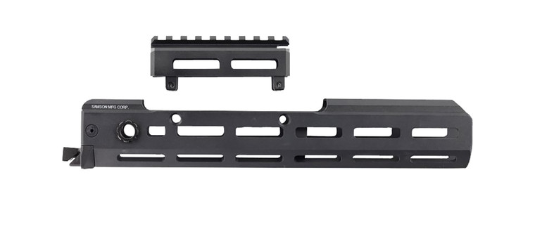 Samson 010404101 AK47 MLOK KRail QD  Black Anodized 0 MOA - 10404101