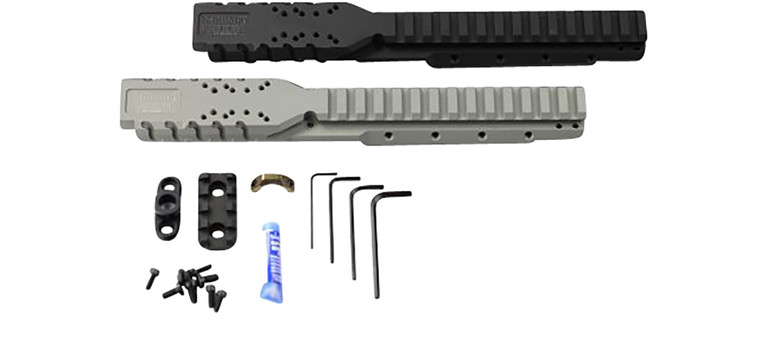Samson 030026811 Hannibal Rail for Ruger Mini14 2007Earlier  Natural Gray 0 MOA - 30026811