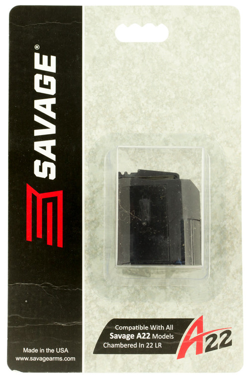 Savage Arms 90023 A22B22  10rd Rotary 22 LR Fits Black Metal - 90023