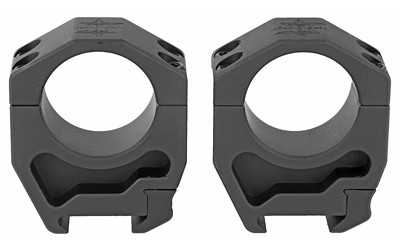 Seekins Precision 0010620016 Scope Rings  Matte Black 30mm Extra High - 10620016