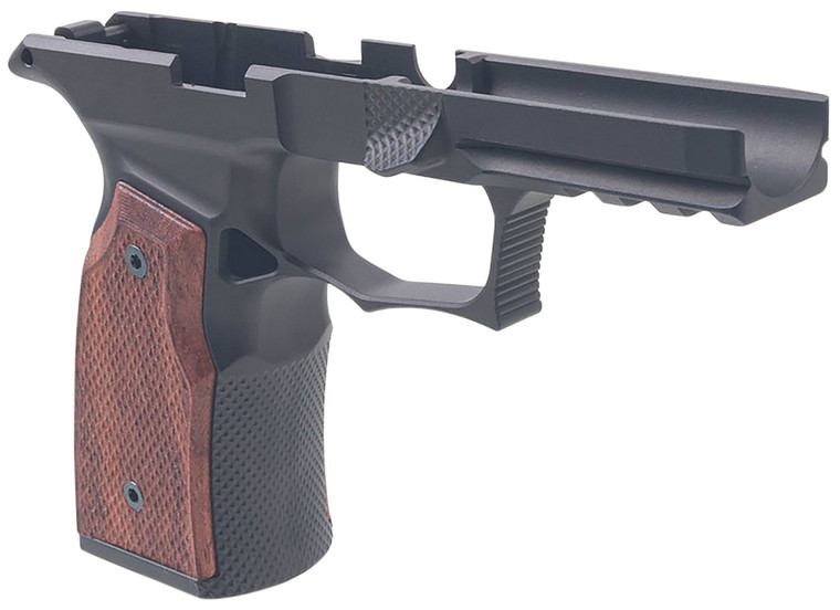 Sharps Bros SBGM05G2 P365XMACRO  Black w Cherry 7075T6 Aluminum Fits Sig P365 - SBGM05G2