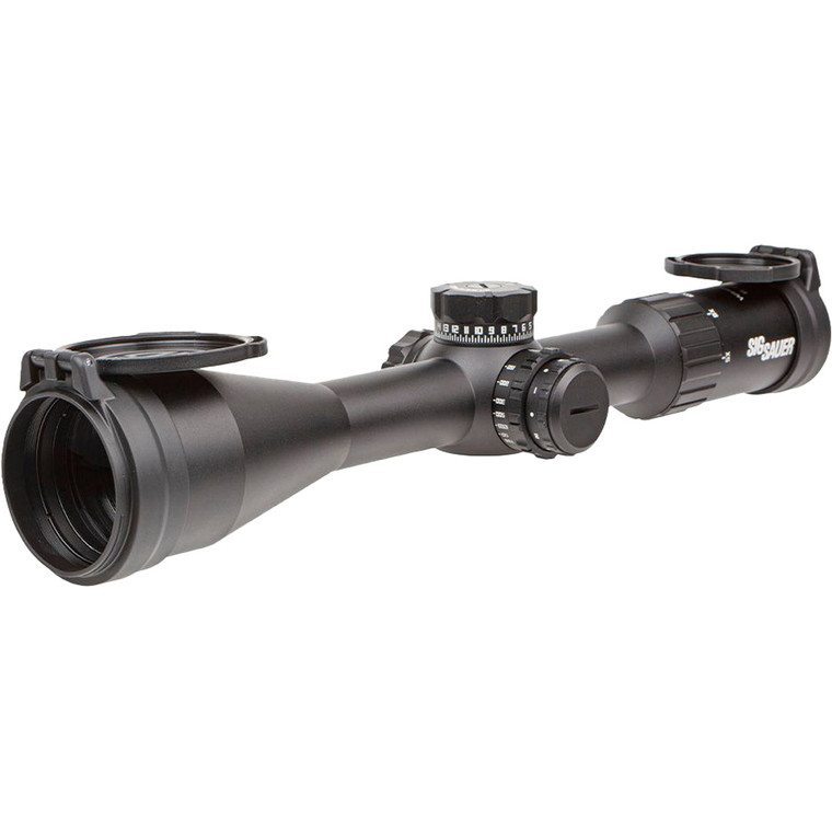 Sig Sauer ElectroOptics SOW45001 Whiskey4  Black 520x50mm 30mm Tube MOA Milling Hunter 2.0 Reticle - SOW45001