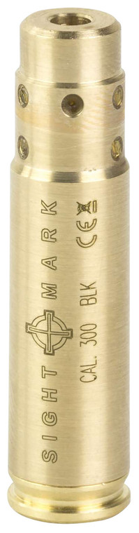 Sightmark SM39043 Boresight  Red Laser for 300 Blackout 7.62x35mm Brass Includes Battery Pack  Carrying Case - SM39043